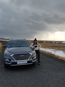 Driving in Iceland in winter