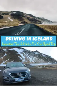 Are you planning a road trip around Iceland in winter? These tips & tricks are everything you need to know when driving in Iceland in winter. If you're thinking of renting a car during your trip to Iceland, here are some important things you need to think about before you go. From driving on icy roads, to parking and locating gas stations - this is the ultimate guide for your road trip in Iceland during winters.