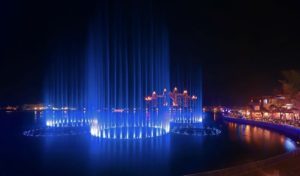 palm fountain - best things to do in Dubai